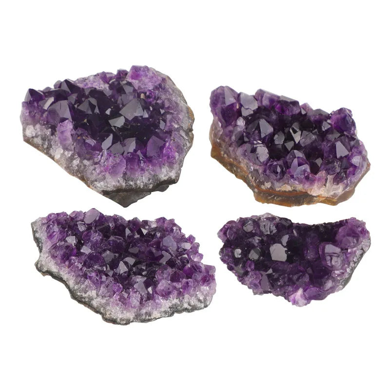 10-70g 30-50mm Amethyst Geode Natural Crystal