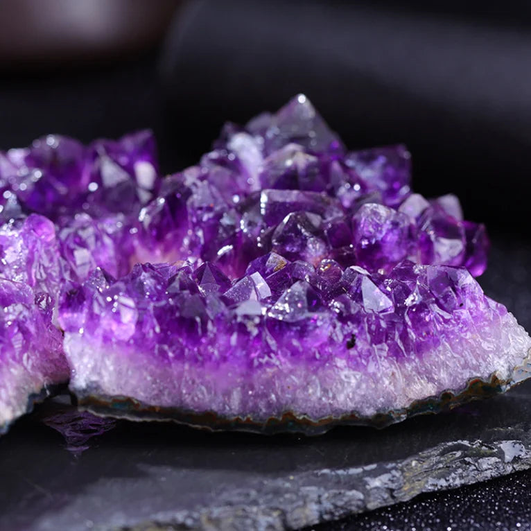 10-70g 30-50mm Amethyst Geode Natural Crystal