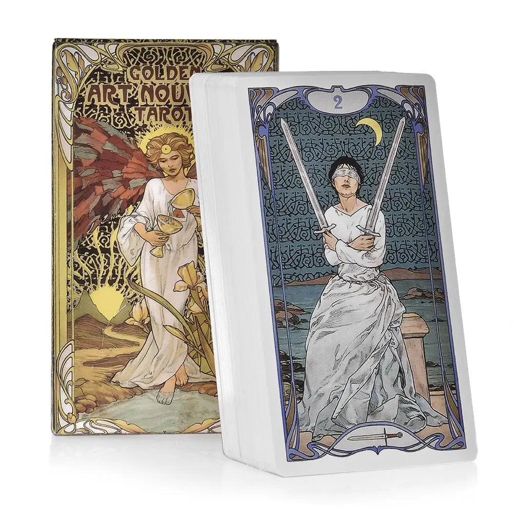 Golden Art Nouveau Tarot Tarot Cards