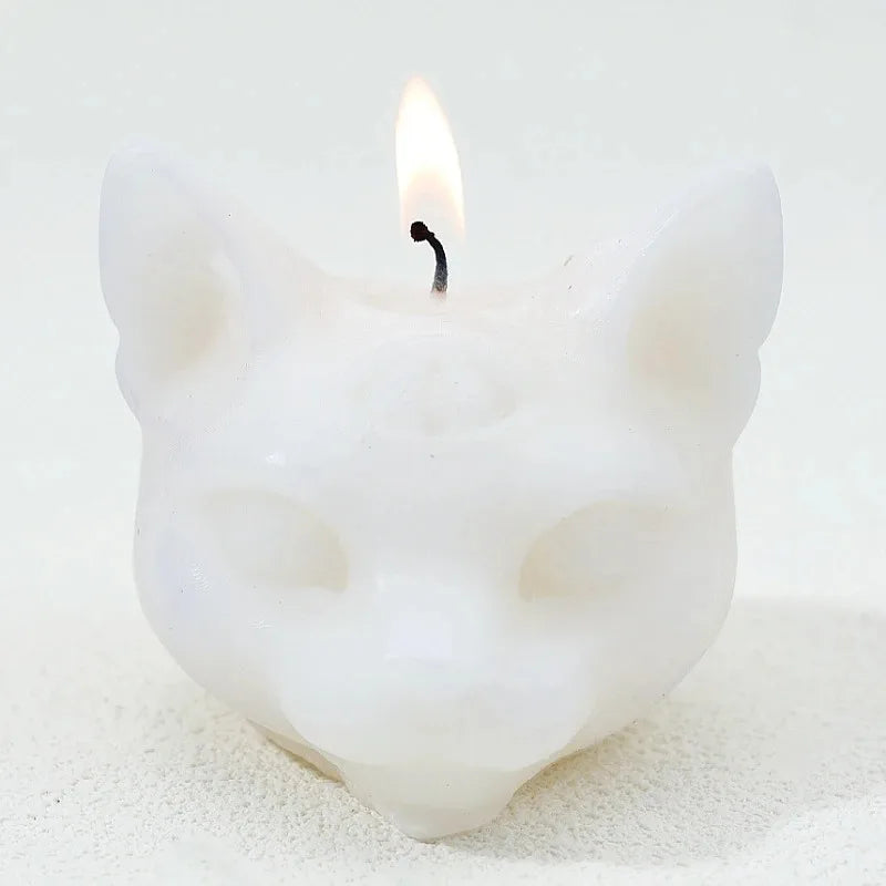 Three Eye Cat Scented Gothic Candles