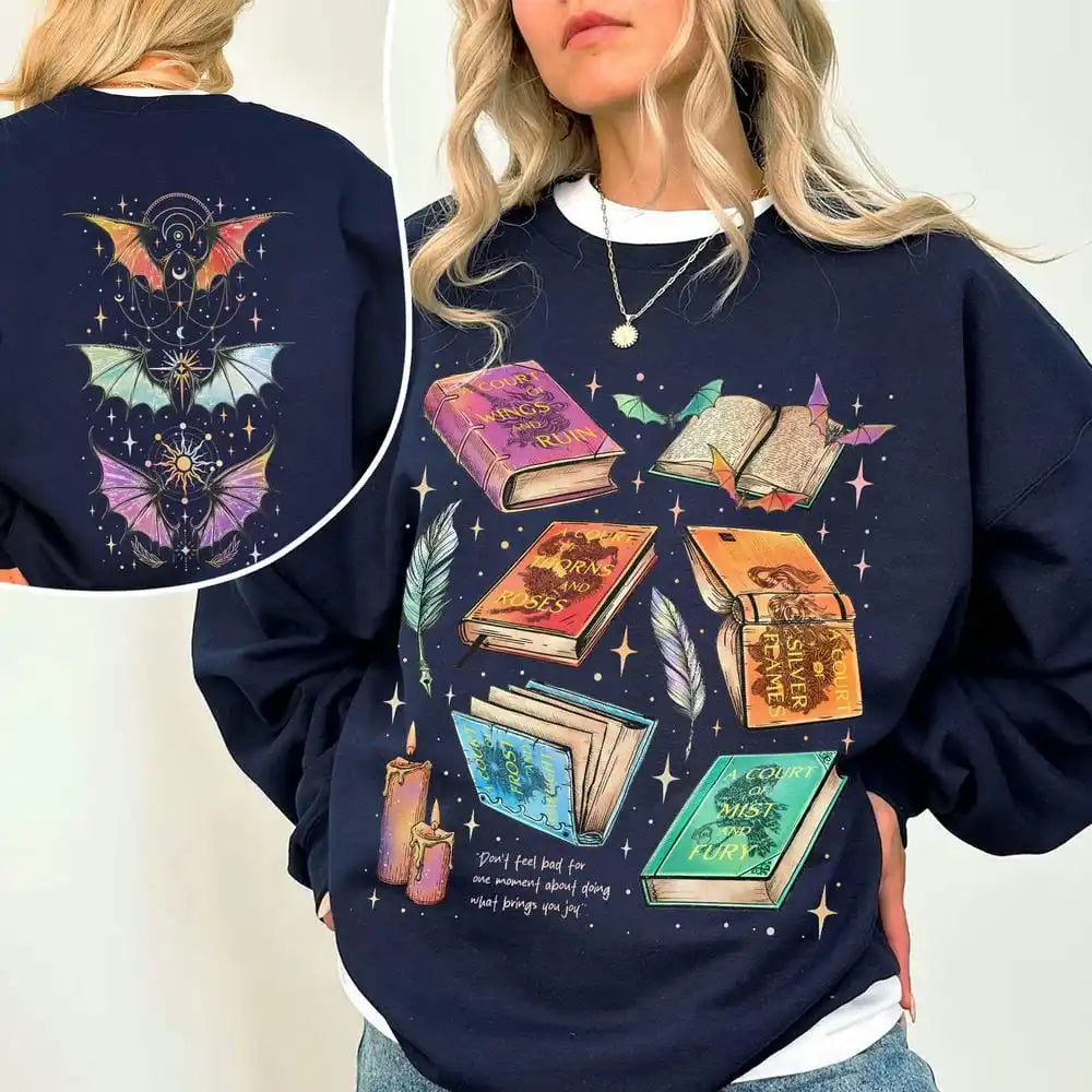 Fan Of ACOTAR Series Two Sided Sweatshirt