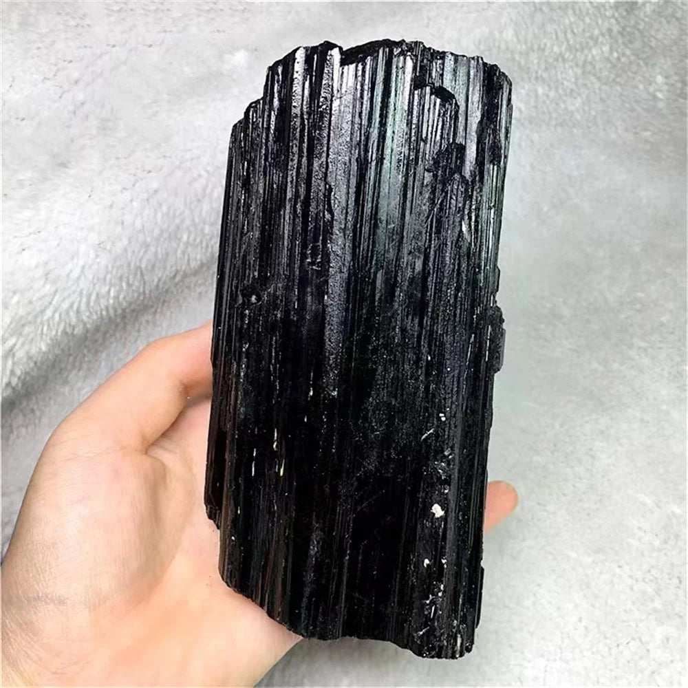 Natural Black Tourmaline Gravel Raw Gem