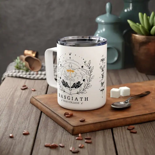 Fourth Wing Dragon-Themed Mug