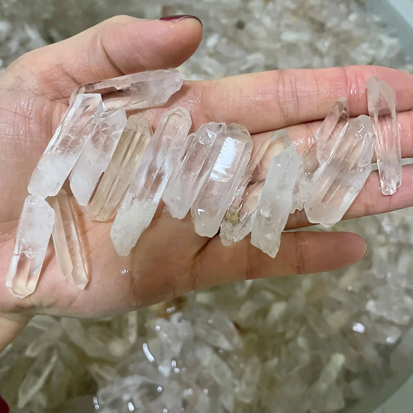 100% Natural Clear Quartz Healing Crystal