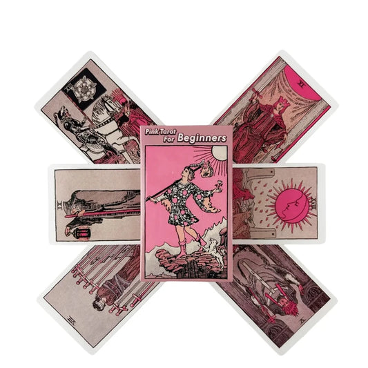 HOT pink tarot for beginners tarot card 78 deck