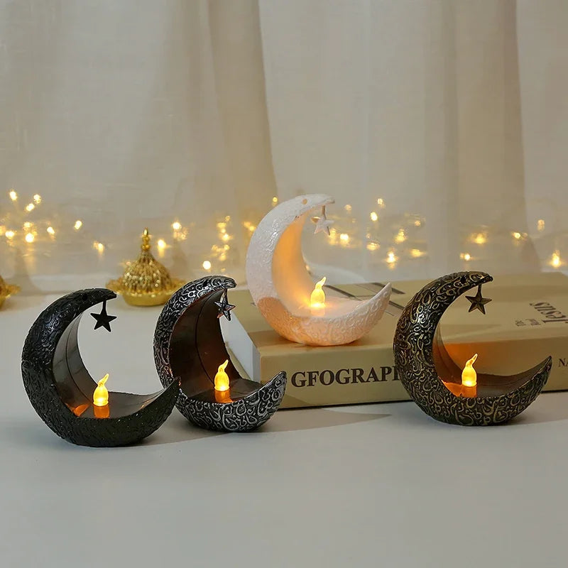 Candle Holder Middle East Style Star Moon Style