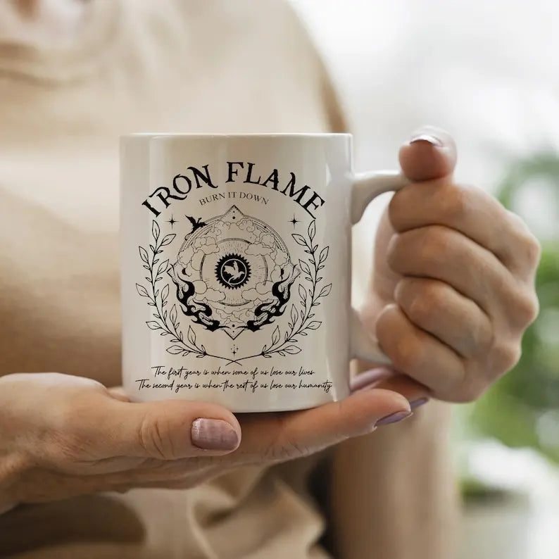 Iron Flame Inspired Mug