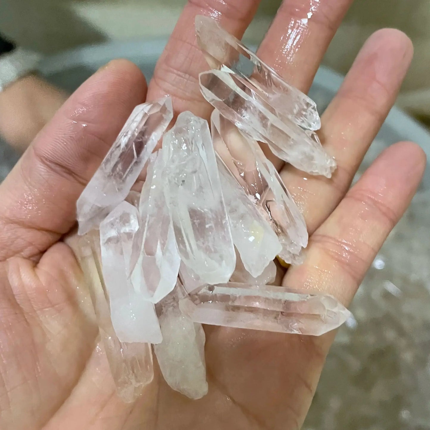 100% Natural Clear Quartz Healing Crystal