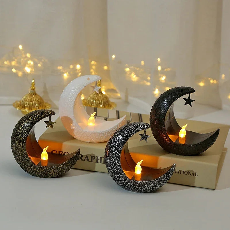 Candle Holder Middle East Style Star Moon Style