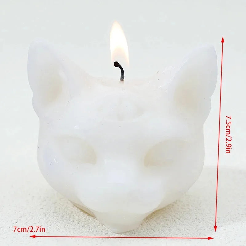 Three Eye Cat Scented Gothic Candles